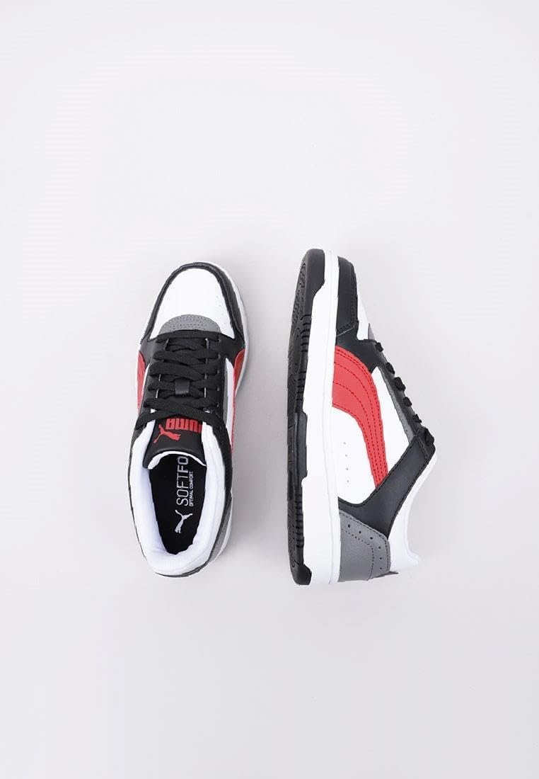 image:imagePUMA Mens Rebound Layup Lo SneakerPuma Whiteurban Redpuma White