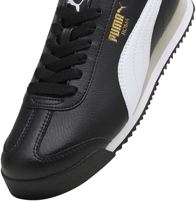 image:imagePUMA Mens Roma Sneakers24 Blackwhitesmokey Gray