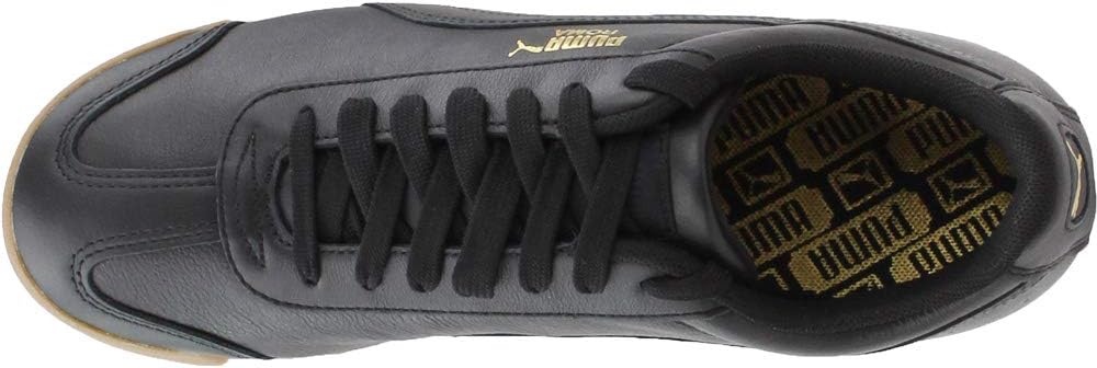 image:imagePUMA Mens Roma SneakersBlackTeam Gold