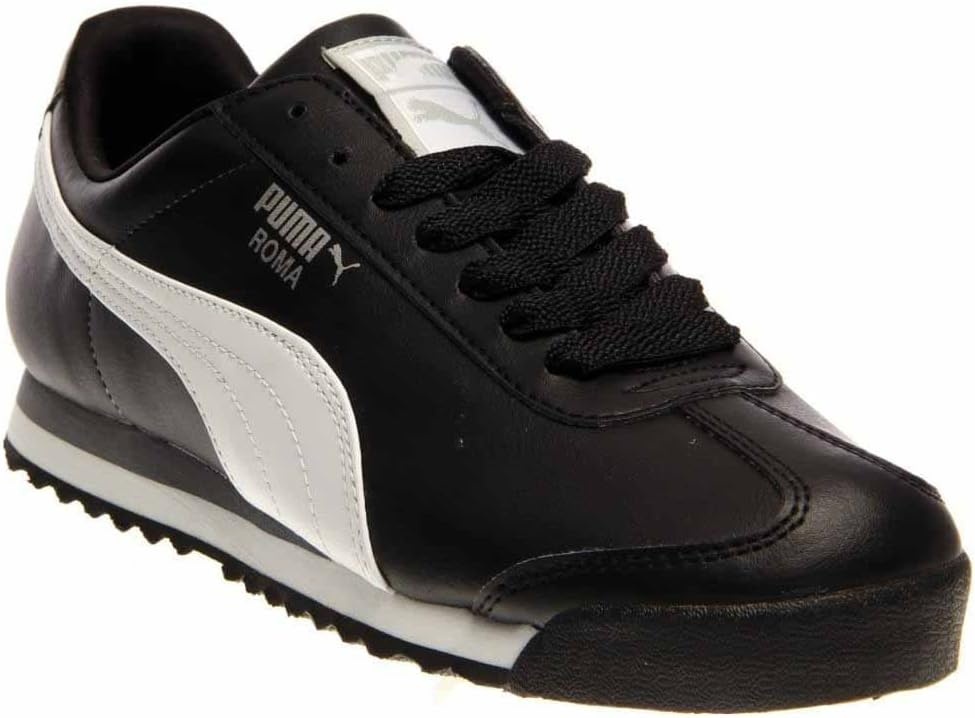 image:imagePUMA Mens Roma SneakersBlackWhiteSilver