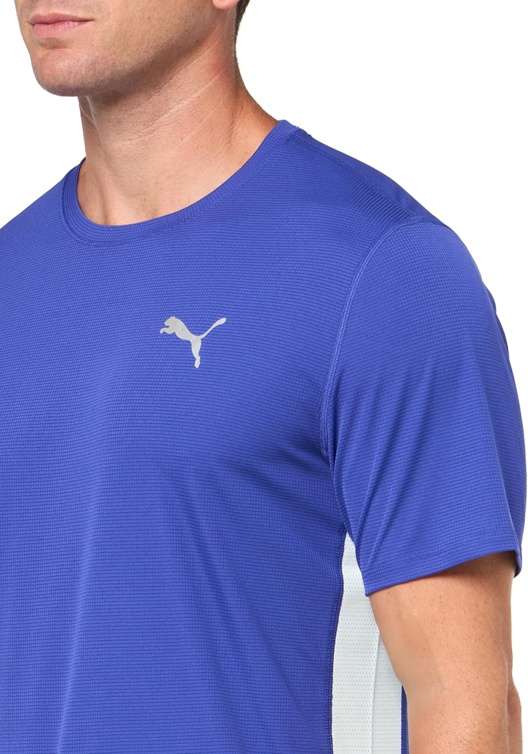 image:imagePUMA Mens Run Favorite Velocity Crew Neck Short Sleeve Athletic Running Casual Tops BreathableLapis Lazuli Aw24