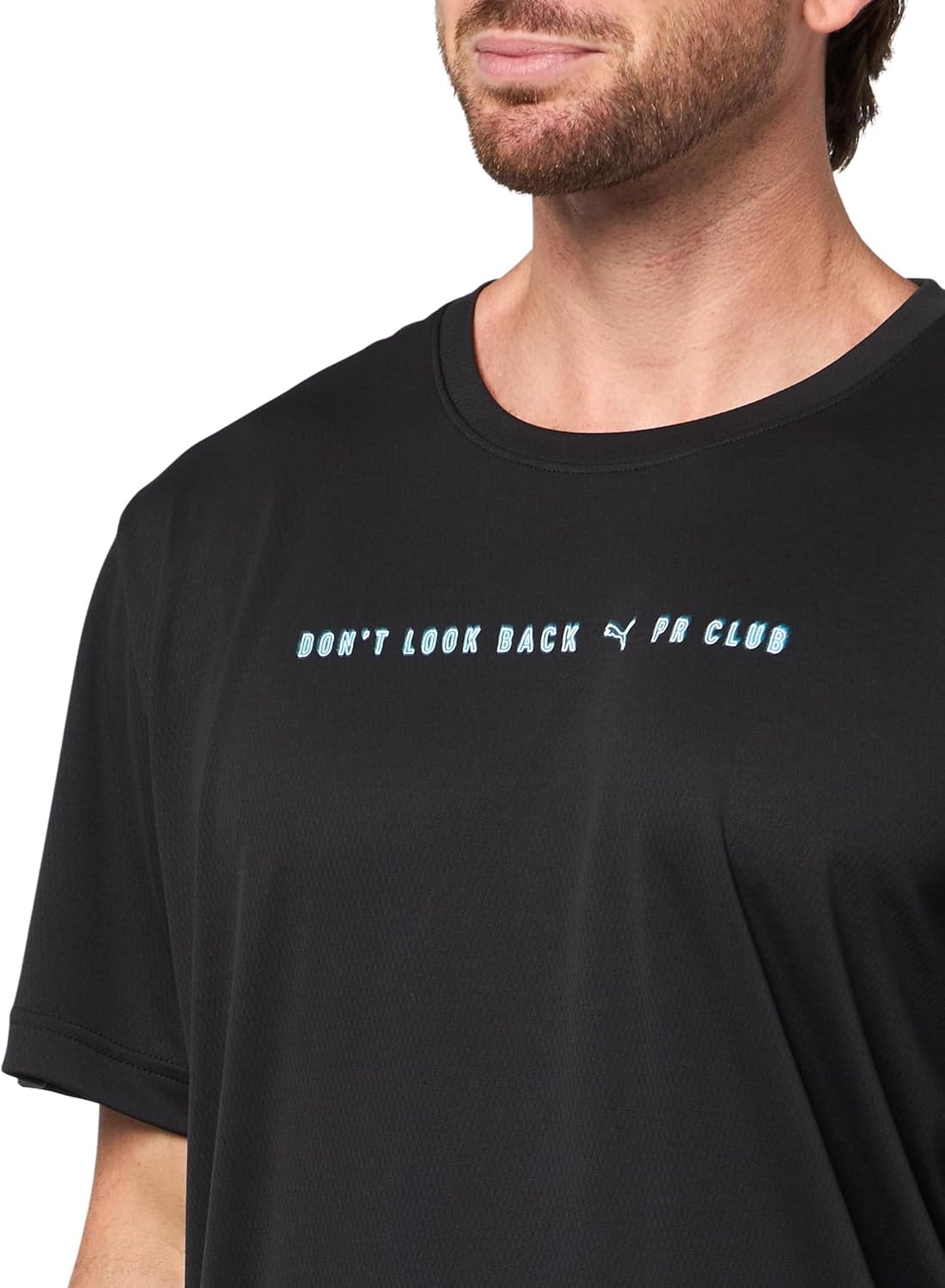 image:imagePUMA Mens Running Graphic TShirtBlack Run Club Ah25