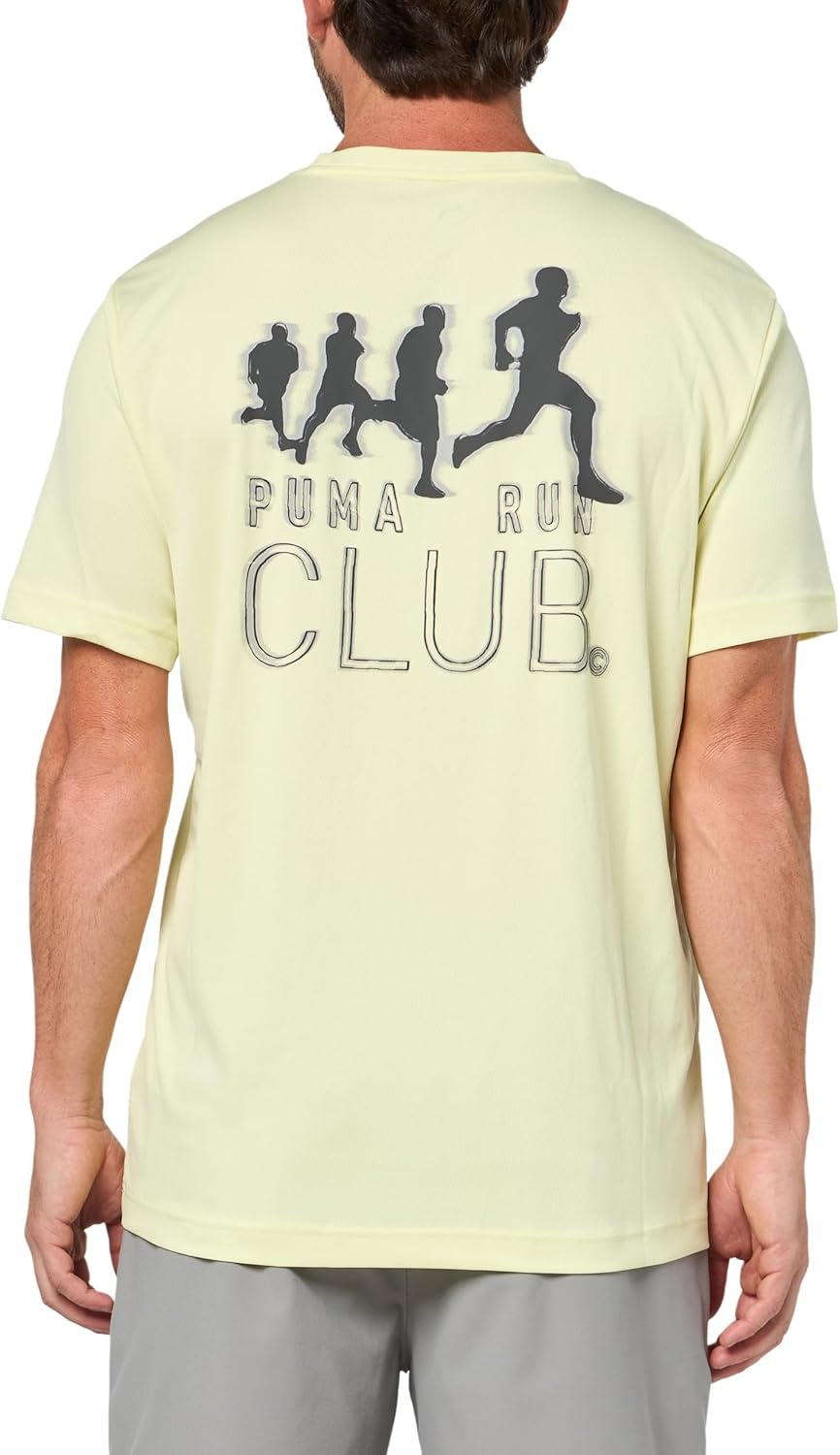 image:imagePUMA Mens Running Graphic TShirtGold Moon Run Club Ah25