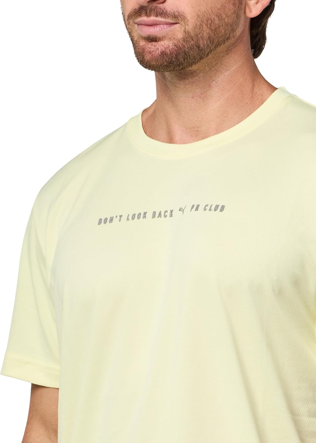 image:imagePUMA Mens Running Graphic TShirtGold Moon Run Club Ah25