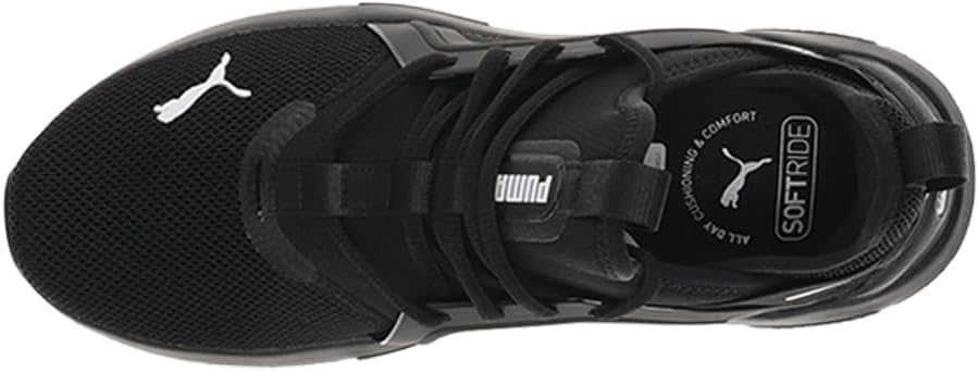 image:imagePUMA Mens Softride Enzo 5 Running Sneakers Shoes WhiteBlackBlackWhite