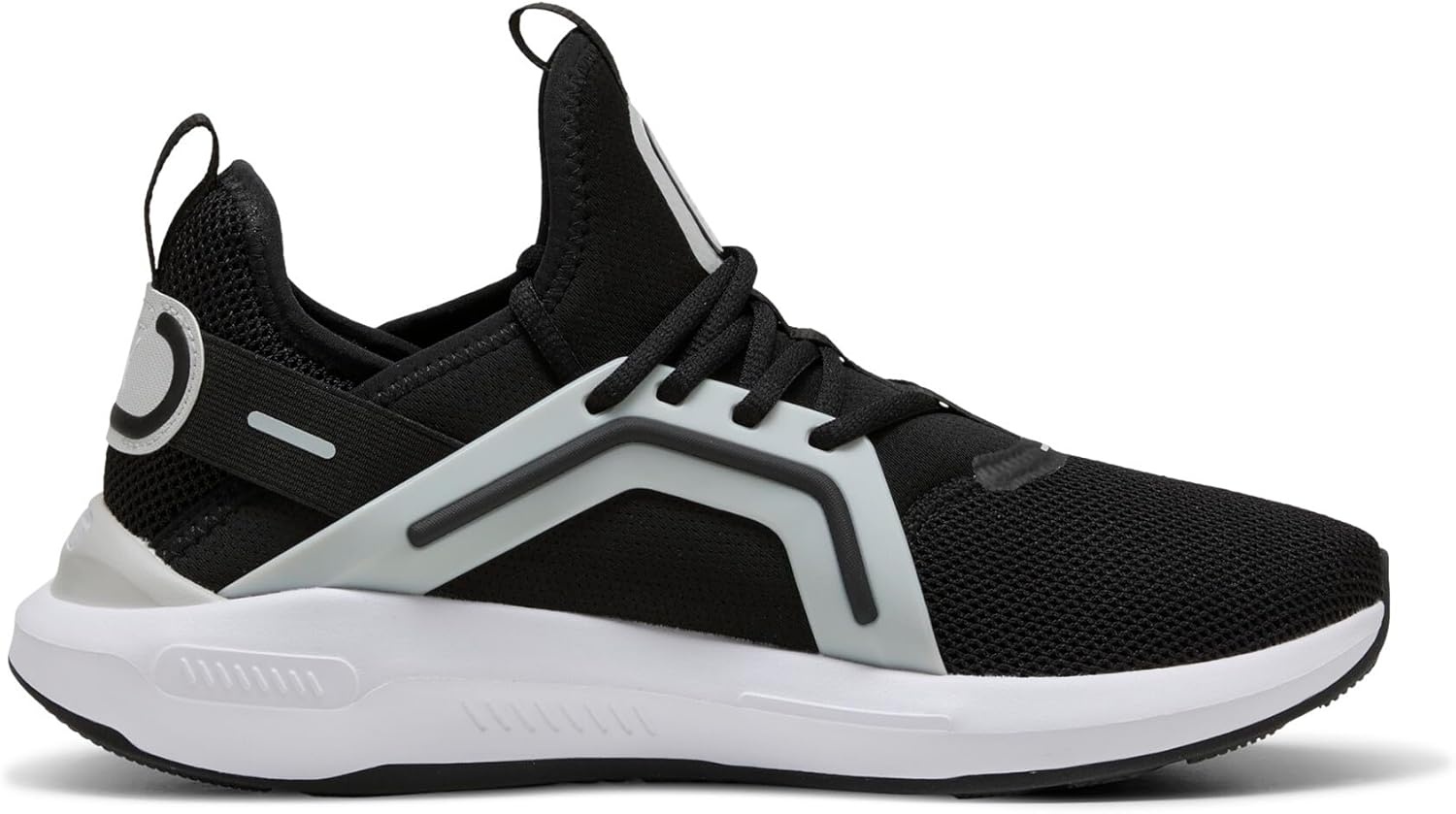 image:imagePUMA Mens Softride Enzo 5 Running Sneakers Shoes WhiteBlackwhitecool Light Gray