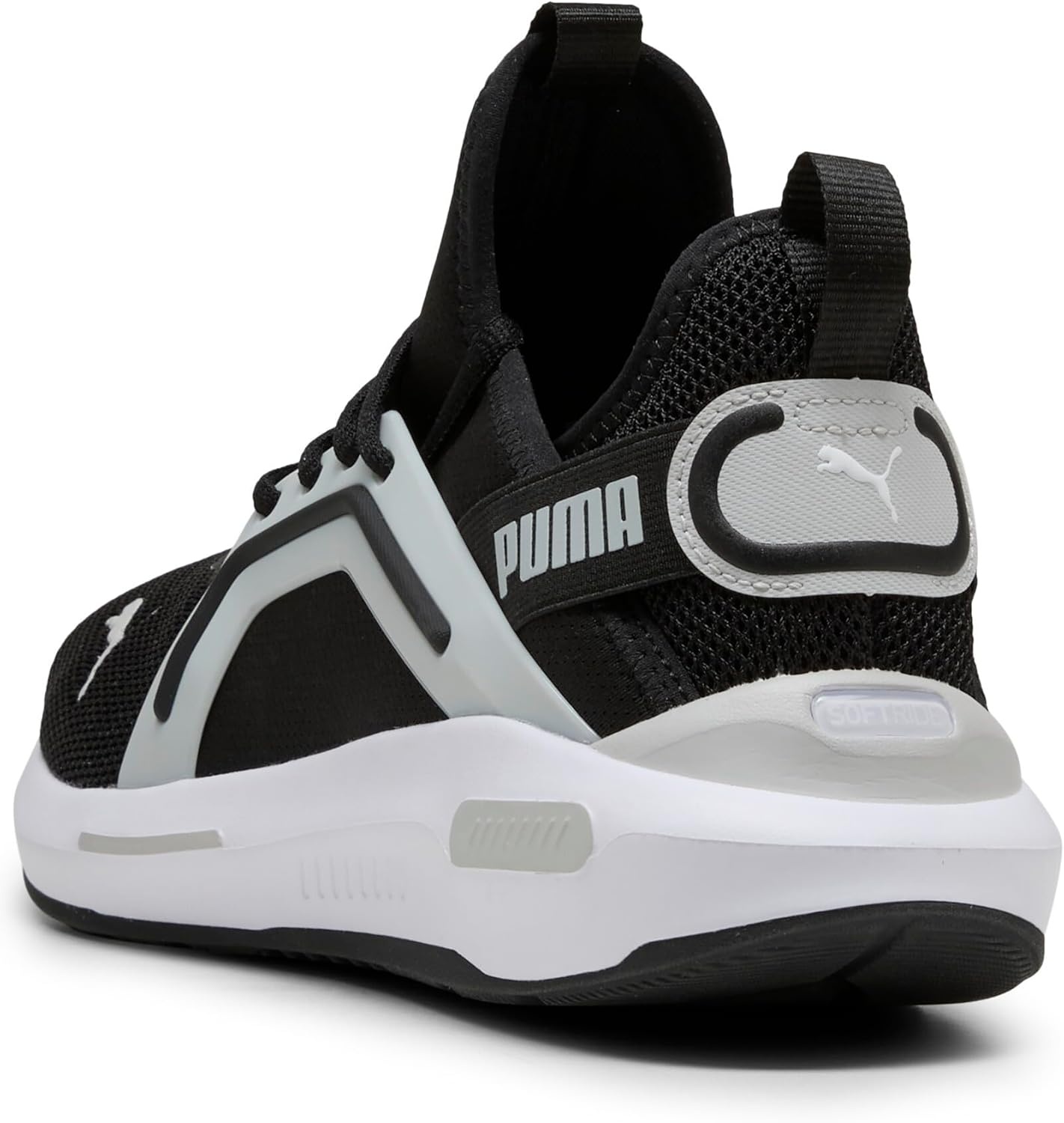 image:imagePUMA Mens Softride Enzo 5 Running Sneakers Shoes WhiteBlackwhitecool Light Gray