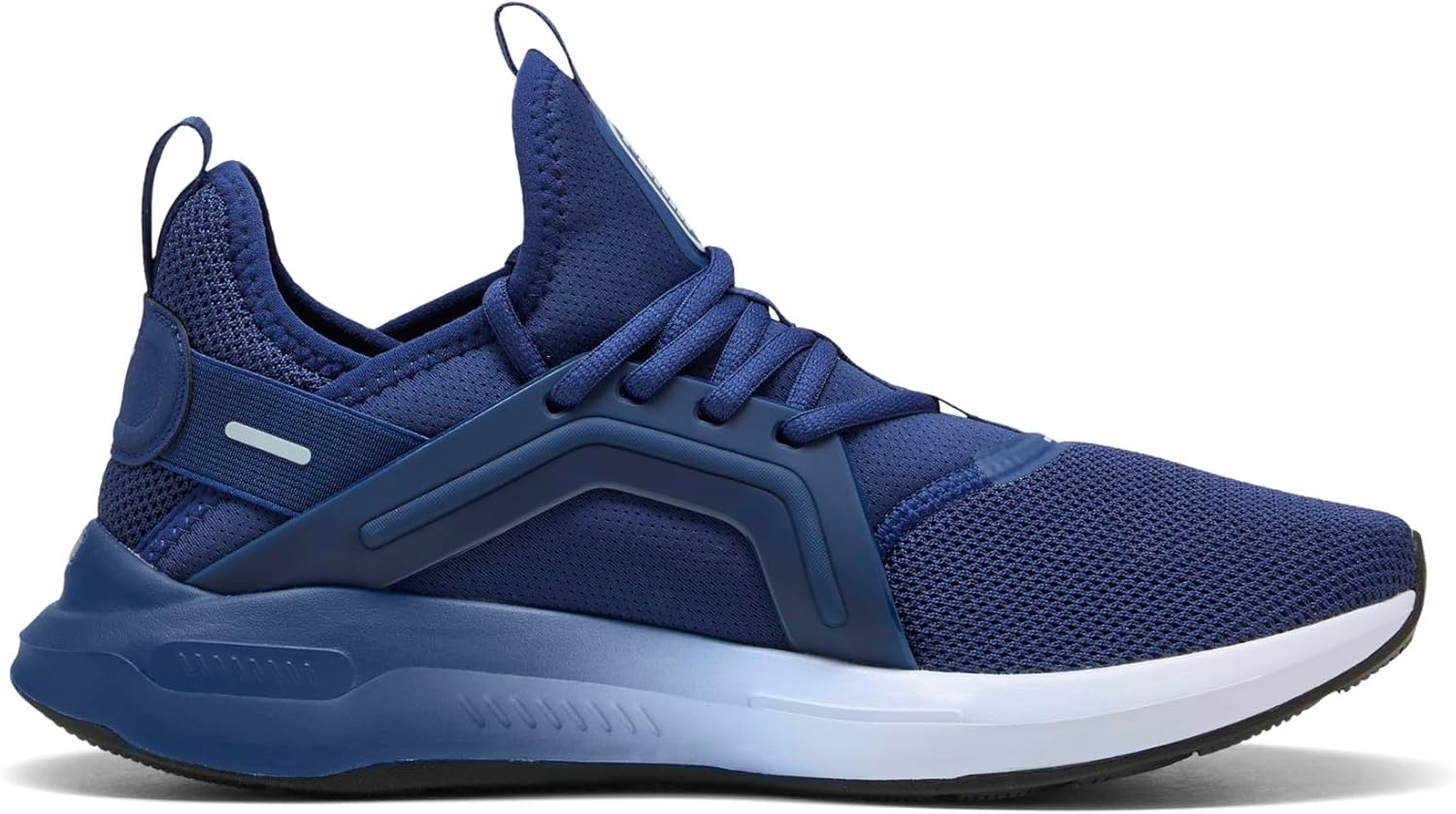 image:imagePUMA Mens Softride Enzo 5 Running Sneakers Shoes WhiteBlue Jewellucitepuma White