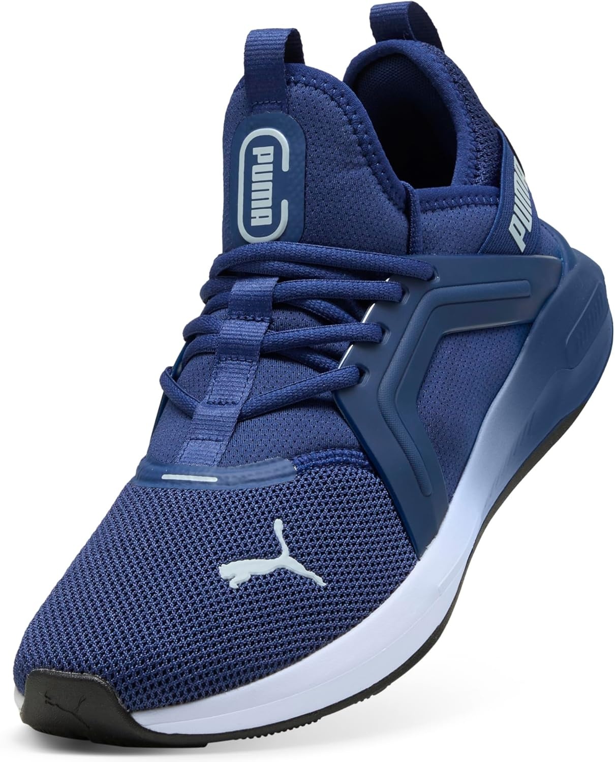 image:imagePUMA Mens Softride Enzo 5 Running Sneakers Shoes WhiteBlue Jewellucitepuma White