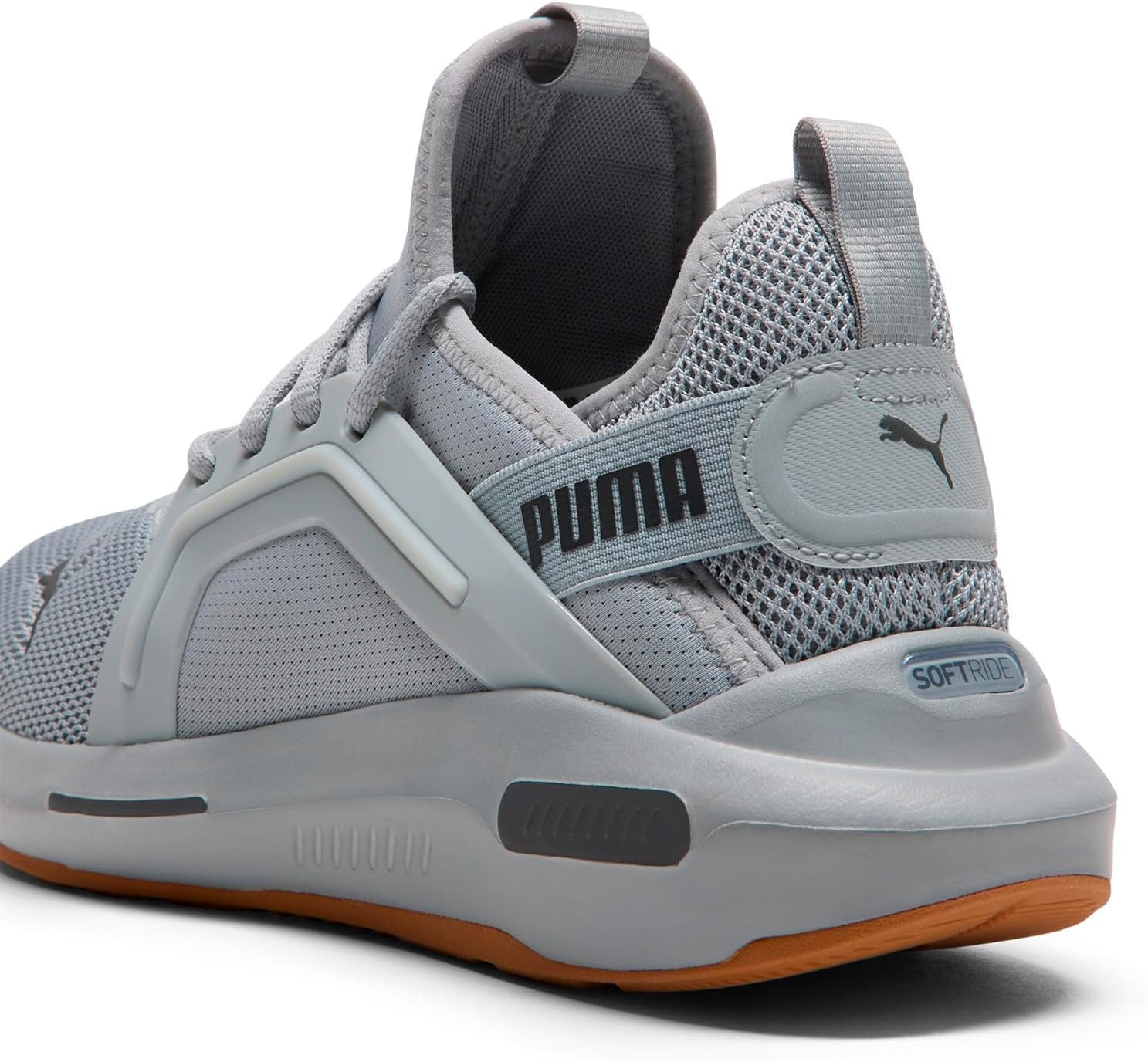 image:imagePUMA Mens Softride Enzo 5 Running Sneakers Shoes WhiteCool Mid GrayCool Gray Gum