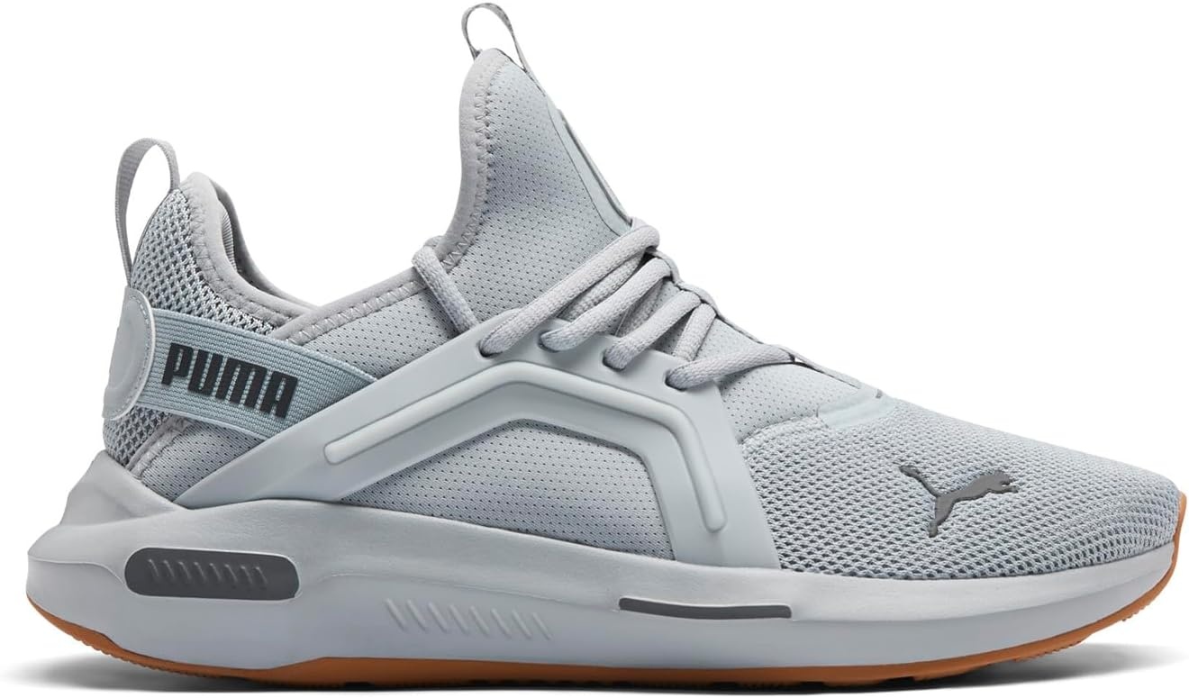 image:imagePUMA Mens Softride Enzo 5 Running Sneakers Shoes WhiteCool Mid GrayCool Gray Gum
