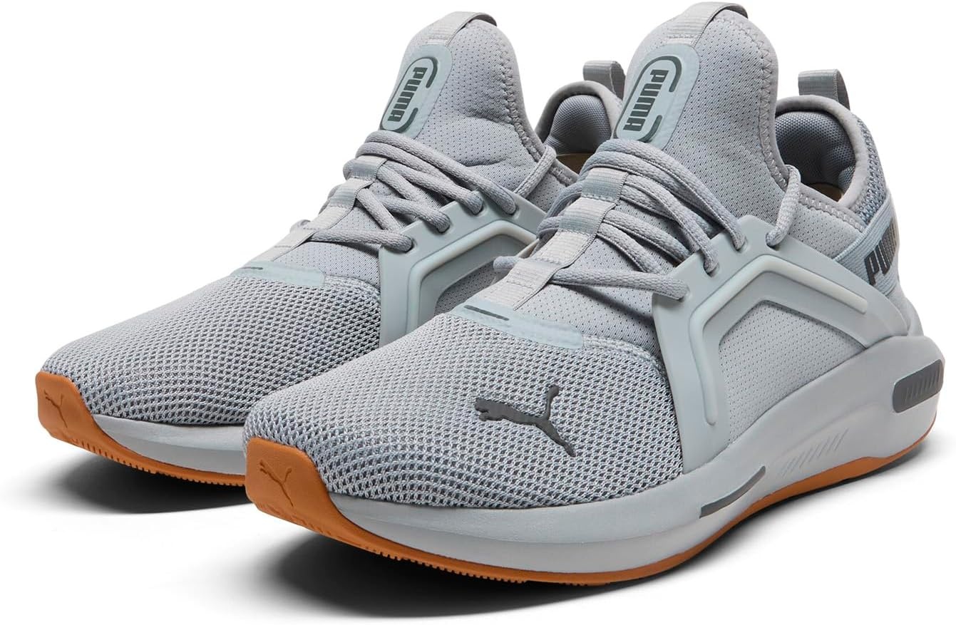 image:imagePUMA Mens Softride Enzo 5 Running Sneakers Shoes WhiteCool Mid GrayCool Gray Gum