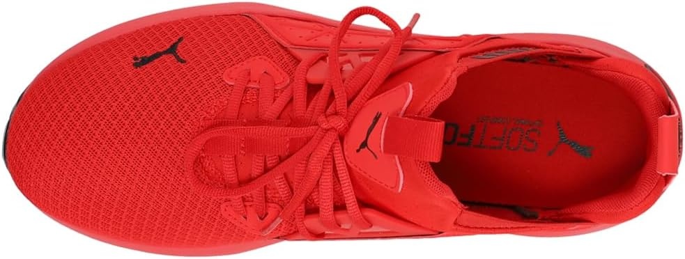 image:imagePUMA Mens Softride Enzo 5 Running Sneakers Shoes WhiteHigh Risk Redblack