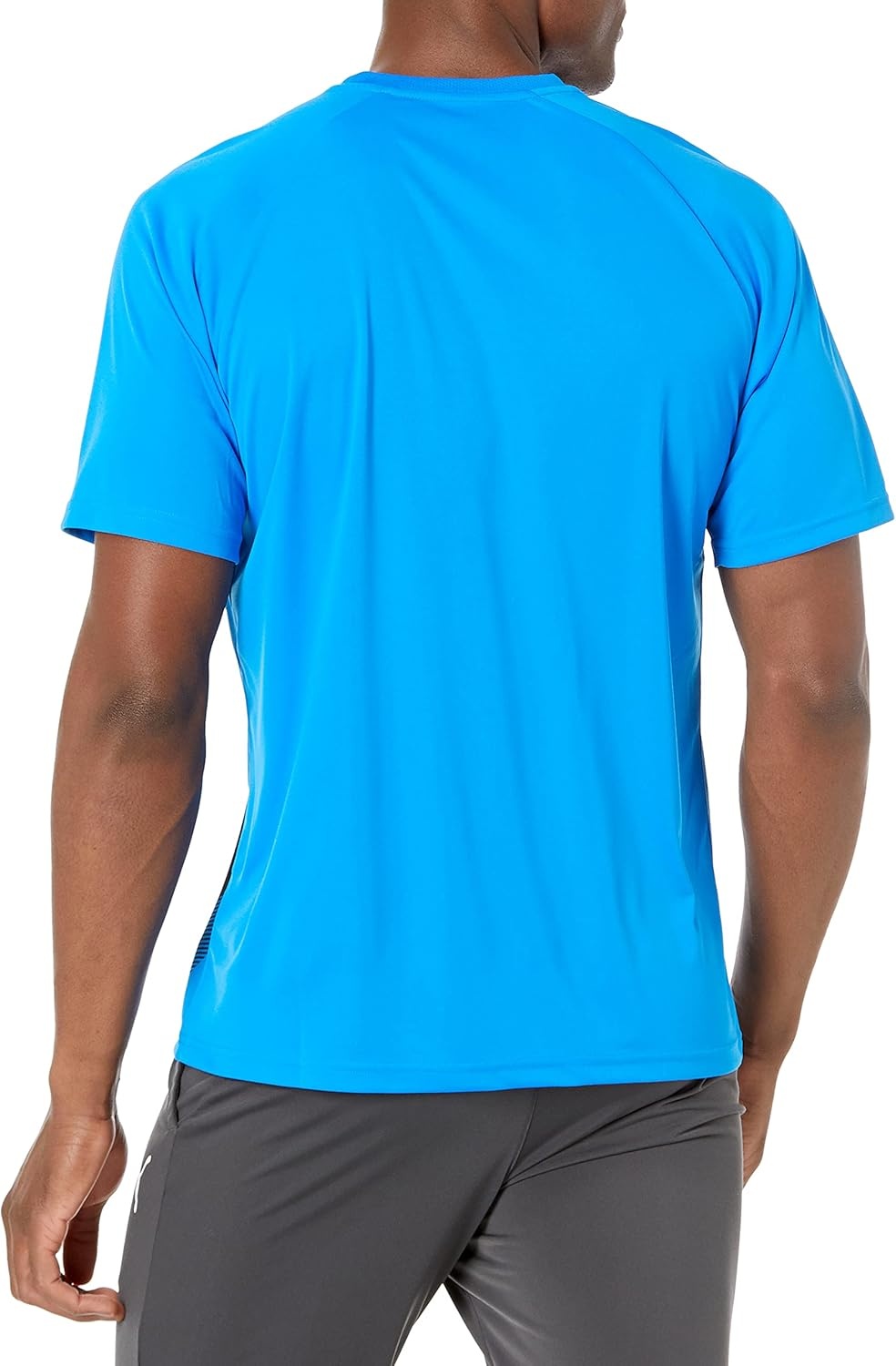 image:imagePUMA Mens Teamliga Crew Neck Short Sleeve Jersey Casual BlueElectric Blue LemonadeBlackWhite