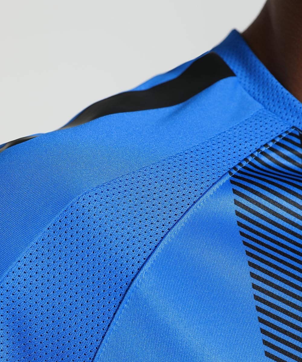 image:imagePUMA Mens Teamliga Crew Neck Short Sleeve Jersey Casual BlueElectric Blue Lemonadepuma Blackpuma White