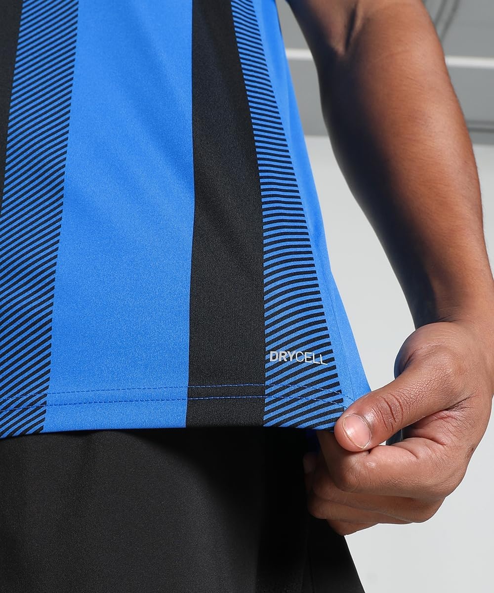 image:imagePUMA Mens Teamliga Crew Neck Short Sleeve Jersey Casual BlueElectric Blue Lemonadepuma Blackpuma White