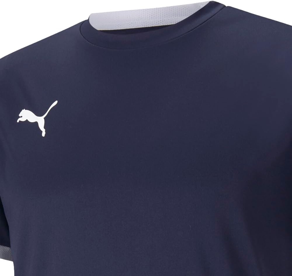 image:imagePUMA Mens Teamliga Crew Neck Short Sleeve Jersey Casual BluePeacoatWhite