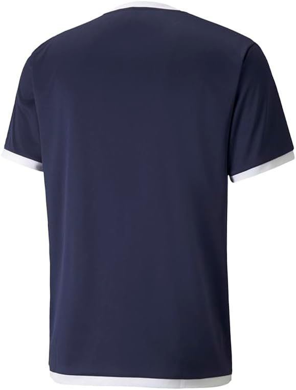 image:imagePUMA Mens Teamliga Crew Neck Short Sleeve Jersey Casual BluePeacoatWhite