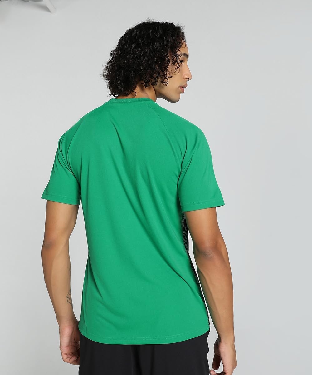 image:imagePUMA Mens Teamliga Crew Neck Short Sleeve Jersey Casual BluePepper Greenpuma Blackpuma White