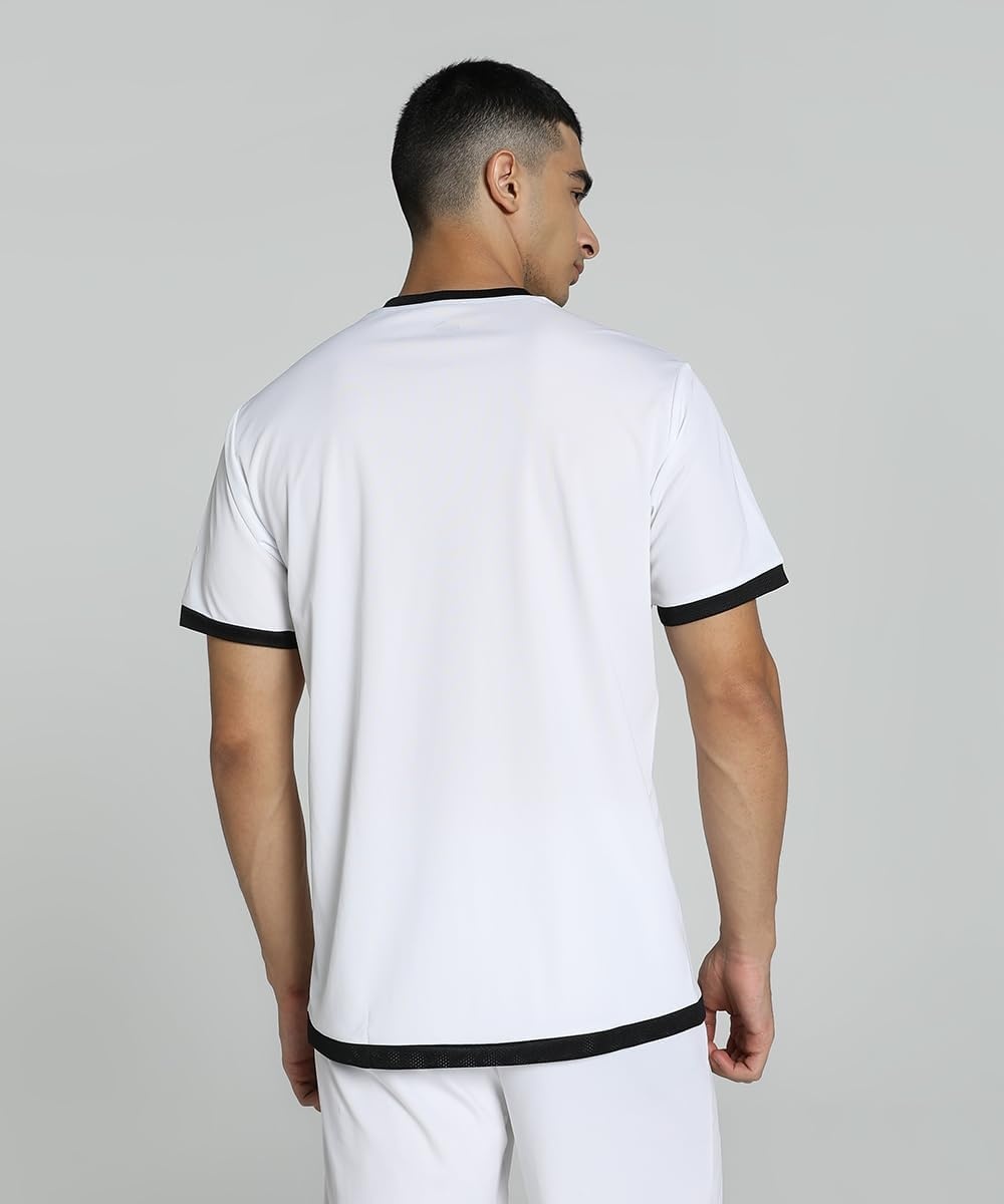 image:imagePUMA Mens Teamliga Crew Neck Short Sleeve Jersey Casual BluePuma White Puma Black