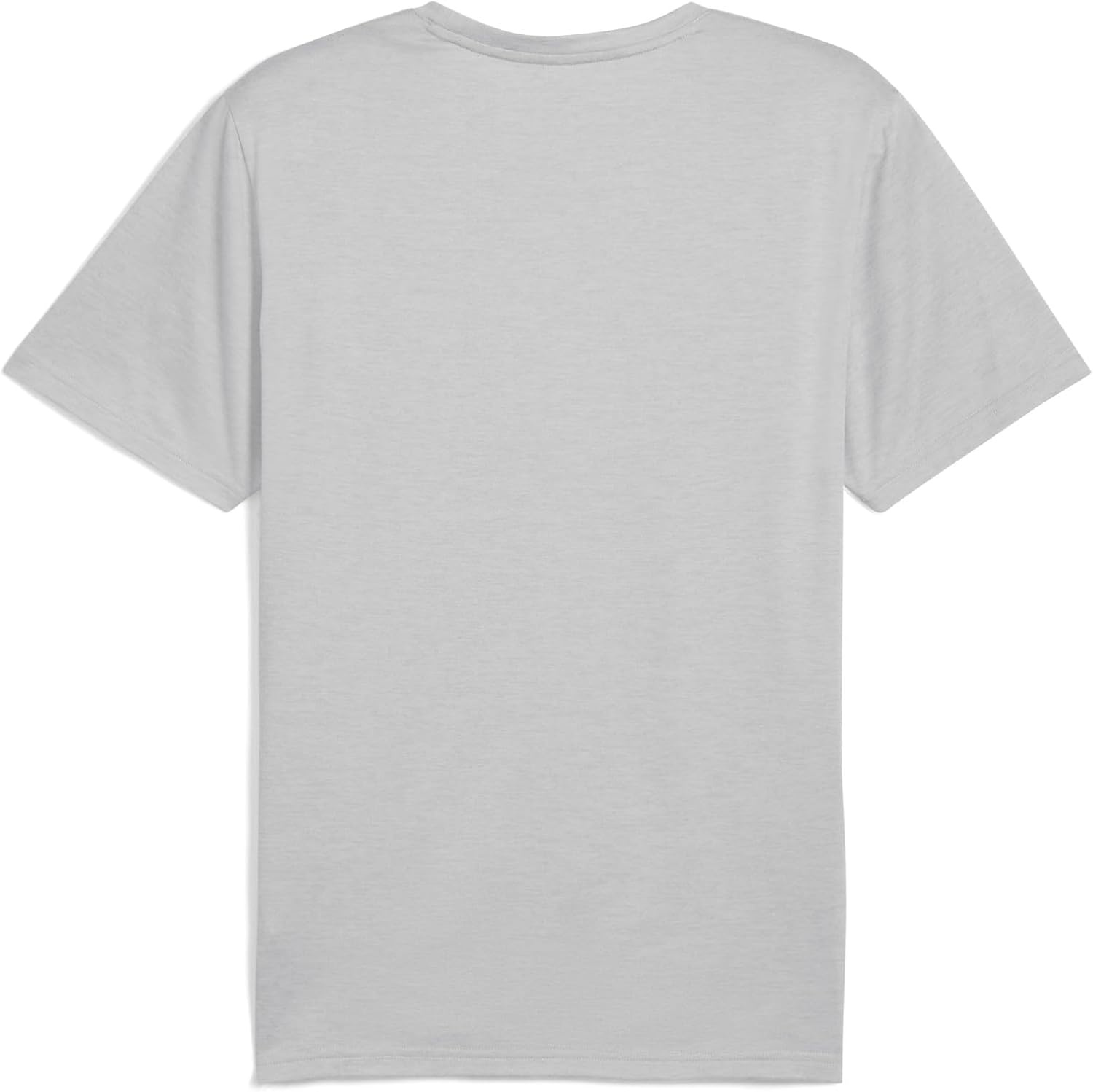 image:imagePUMA Mens Train All Day Essentials Heather Cat Crew Neck Short Sleeve Cf Casual Tops CasualLight Gray Heather