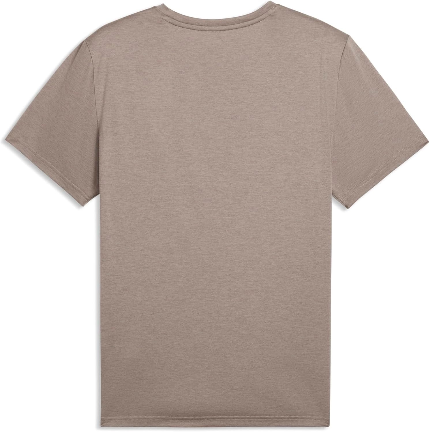 image:imagePUMA Mens Train All Day Essentials Heather Cat Crew Neck Short Sleeve Cf Casual Tops CasualMouse Gray Heather