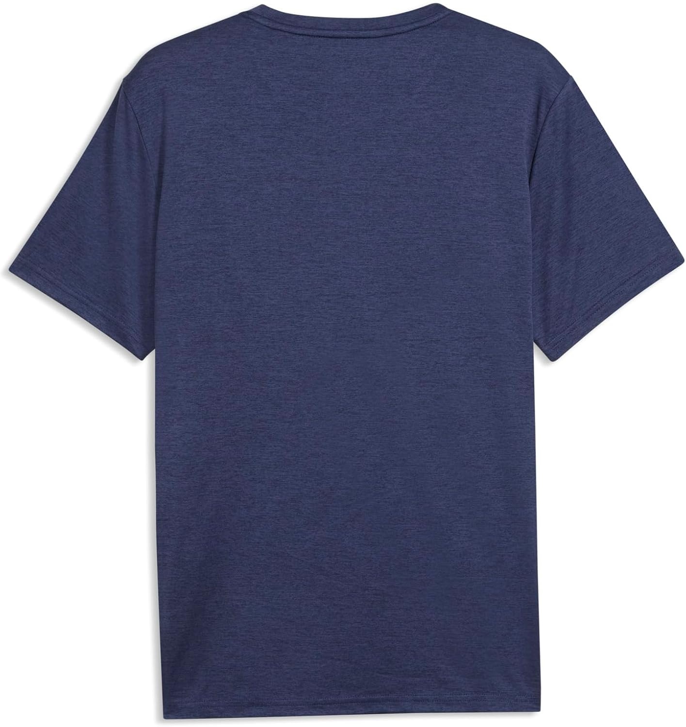 image:imagePUMA Mens Train All Day Essentials Heather Cat Crew Neck Short Sleeve Cf Casual Tops CasualPuma Navy Heather