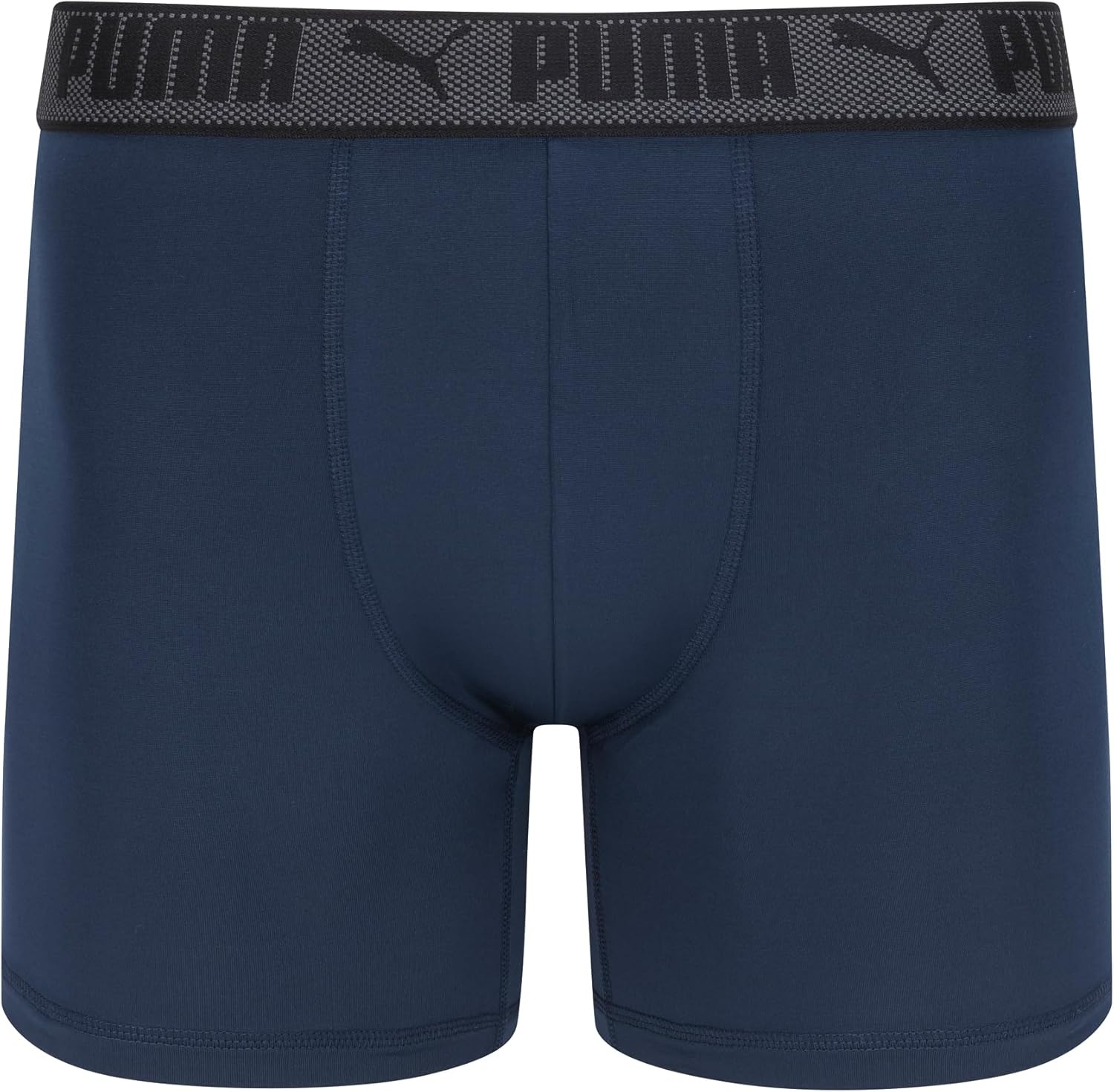 image:imagePUMA Mens Training Fit AntiOdor 5 Pack Boxer BriefsBlackPeacoatCastlerock