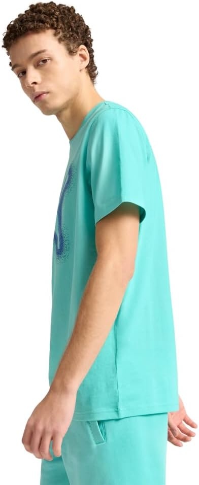 image:imagePUMA Mens Village Wear Graphic Crew Neck Short Sleeve Casual Tops CasualAquatic Street Art Ss25