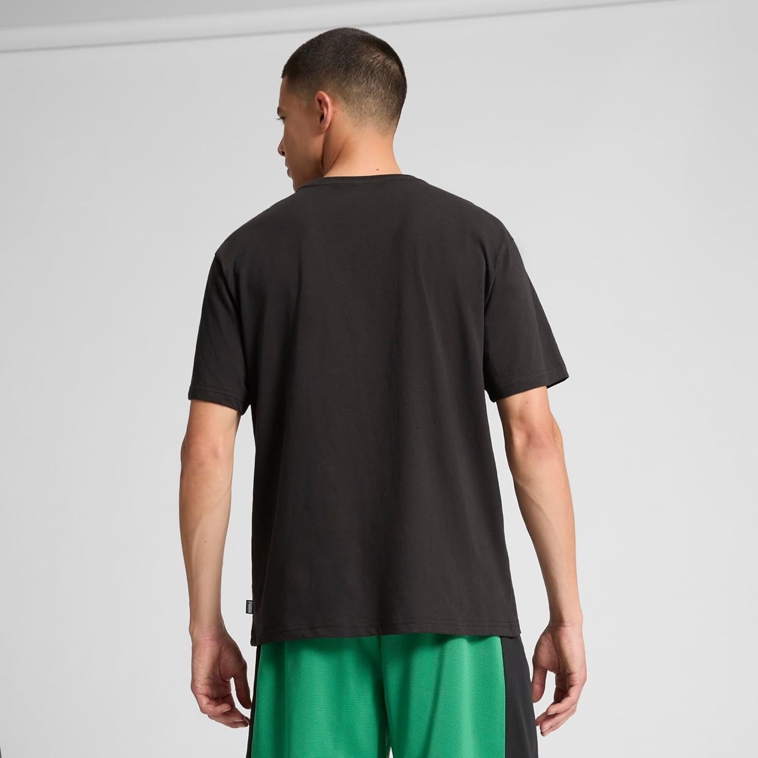 image:imagePUMA Mens Village Wear Graphic Crew Neck Short Sleeve Casual Tops CasualBlack