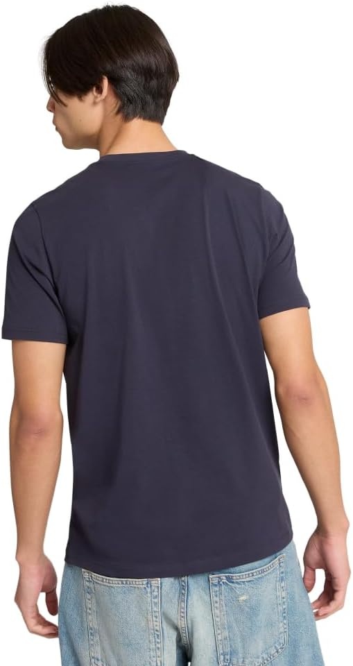 image:imagePUMA Mens Village Wear Graphic Crew Neck Short Sleeve Casual Tops CasualNew Navy Street Art Ss25