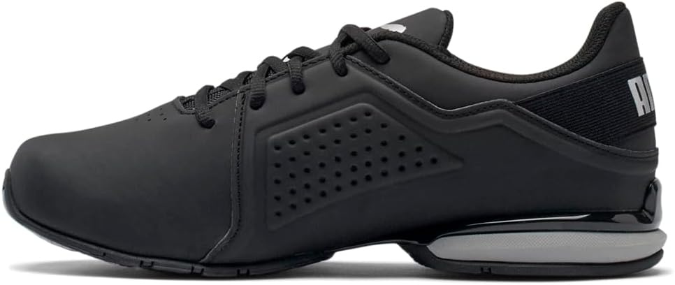 image:imagePUMA Mens Viz Runner Running Sneakers ShoesBlackSilver
