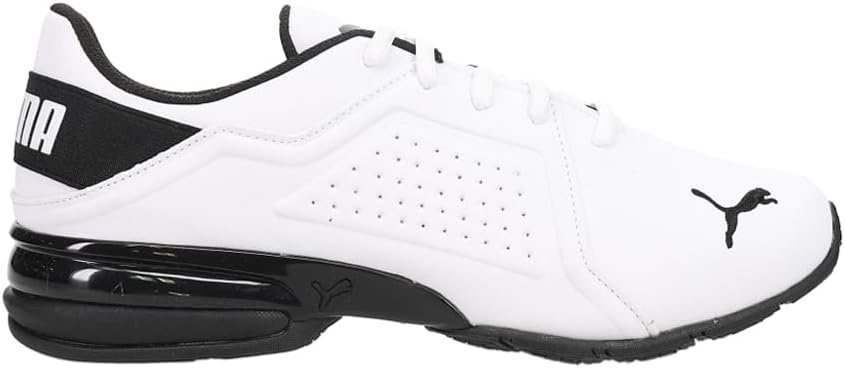 image:imagePUMA Mens Viz Runner Running Sneakers ShoesWhiteBlack
