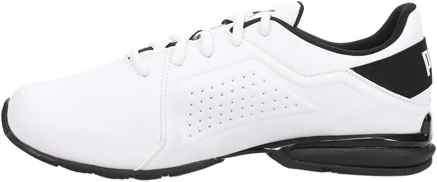 image:imagePUMA Mens Viz Runner Running Sneakers ShoesWhiteBlack