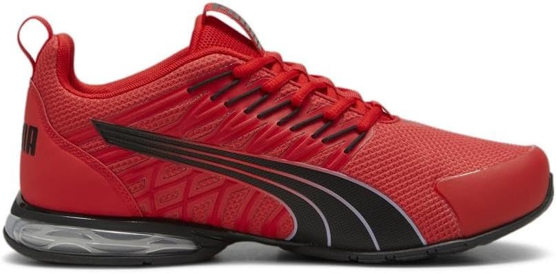 image:imagePUMA Mens Voltaic Evo Cross TrainersFor All Time Redpuma Blackgray Fog