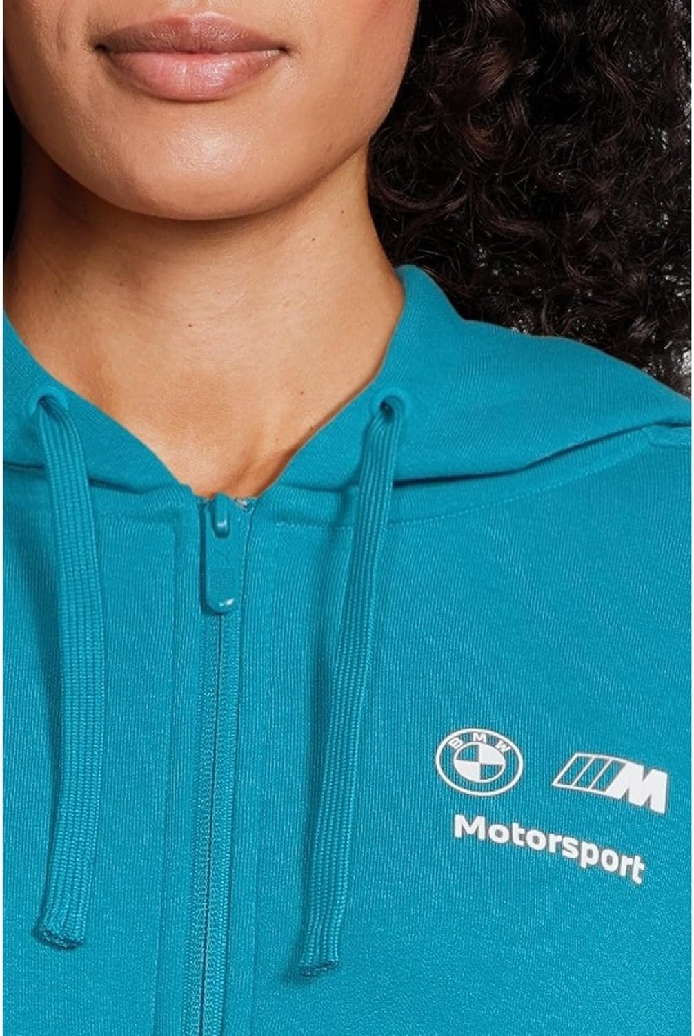 image:imagePUMA Women Bmw M Motorsport Sweat JacketTropical Blue Ah25