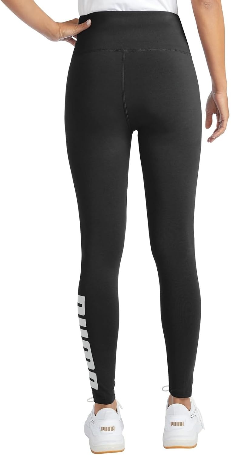 image:imagePUMA Womens Athletic Logo TightsBlackwhite Ss25