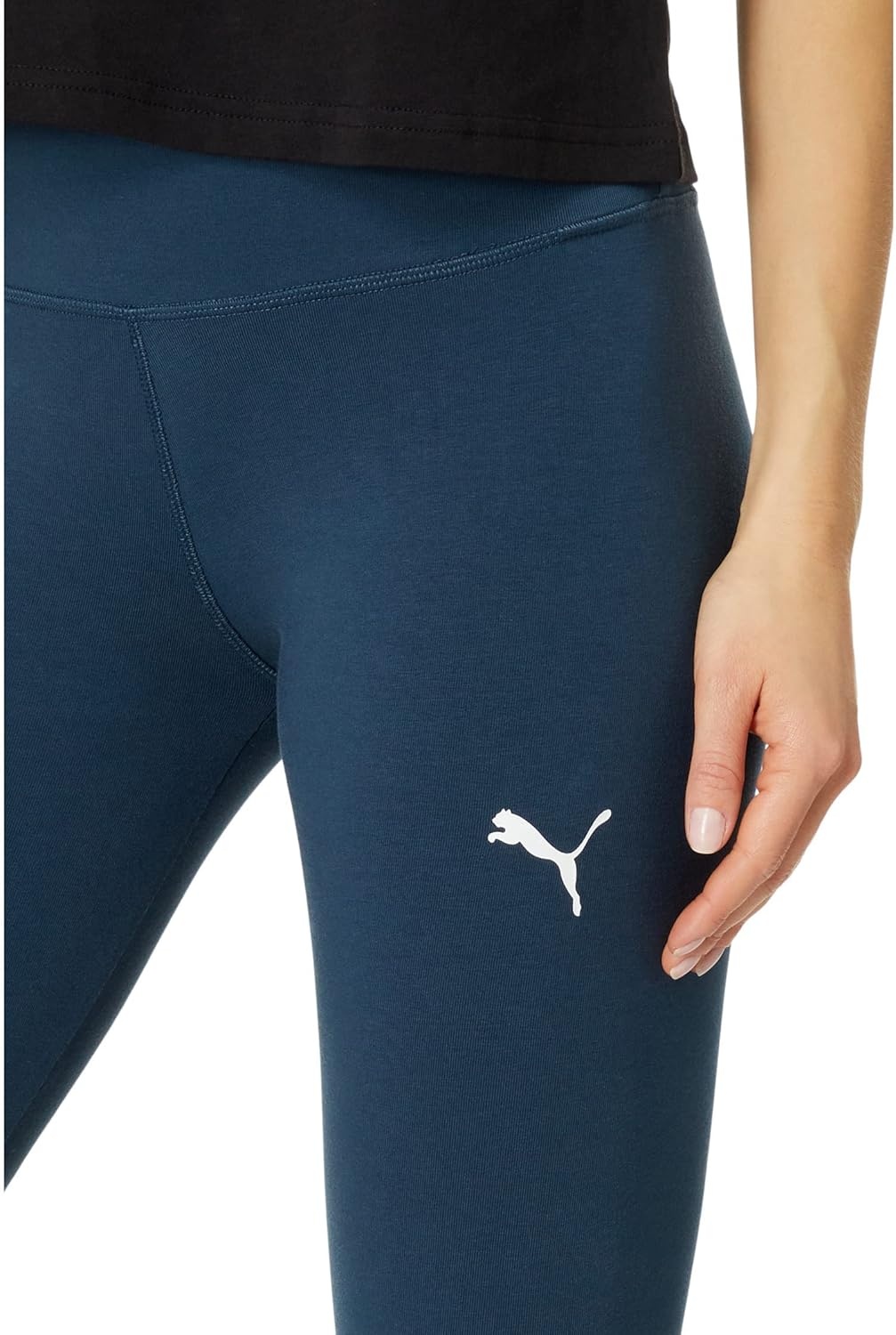 image:imagePUMA Womens Athletic Logo TightsDark Night