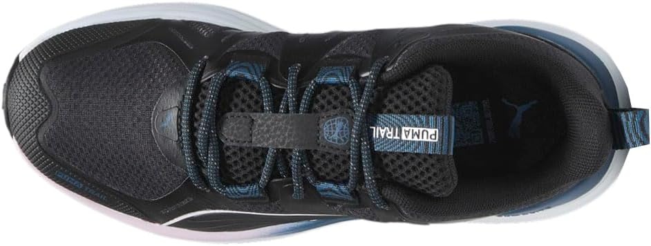 image:imagePUMA Womens Reflect Lite Trail Running Sneakers Shoes BlackBlacksilver Mistocean Tropic