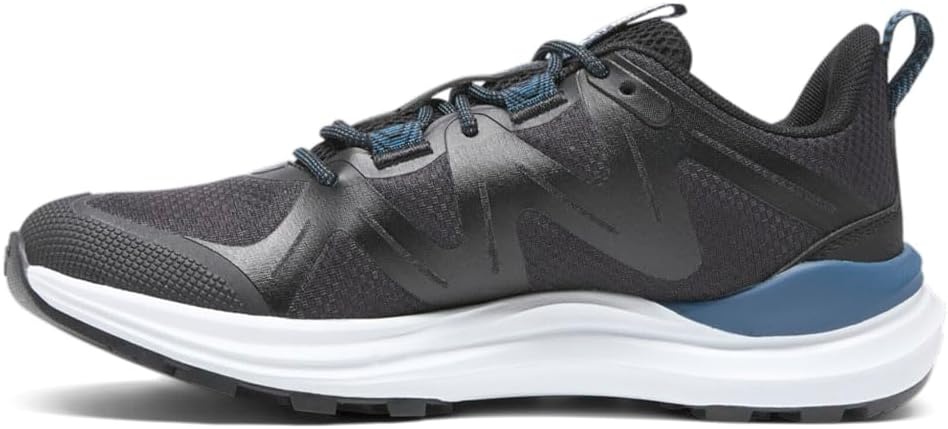 image:imagePUMA Womens Reflect Lite Trail Running Sneakers Shoes BlackBlacksilver Mistocean Tropic