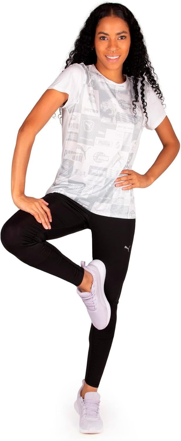 image:imagePUMA Womens Run Favorite Athletic Leggings Running BrownBlack
