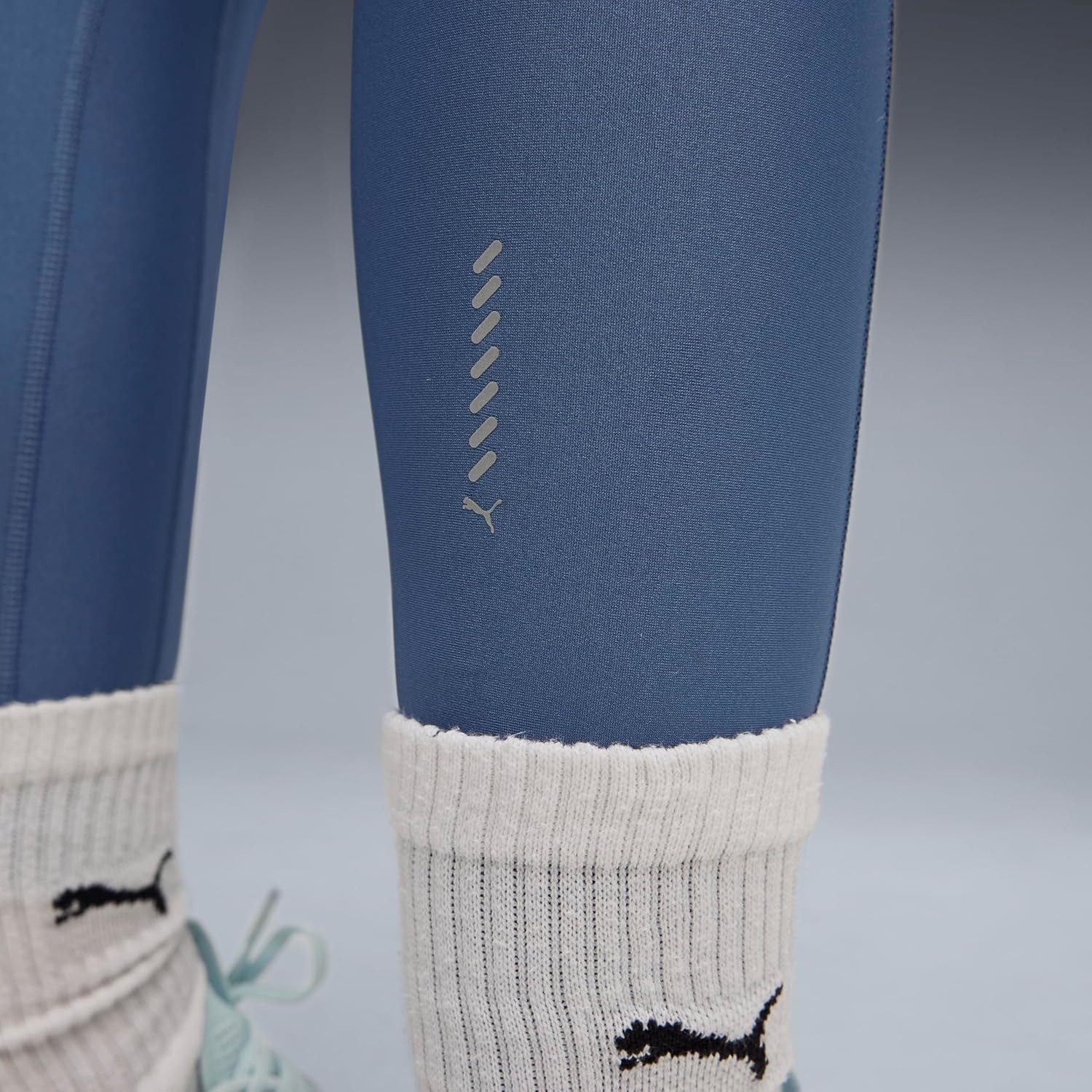 image:imagePUMA Womens Run Favorite Athletic Leggings Running BrownDark Indigo Ah25