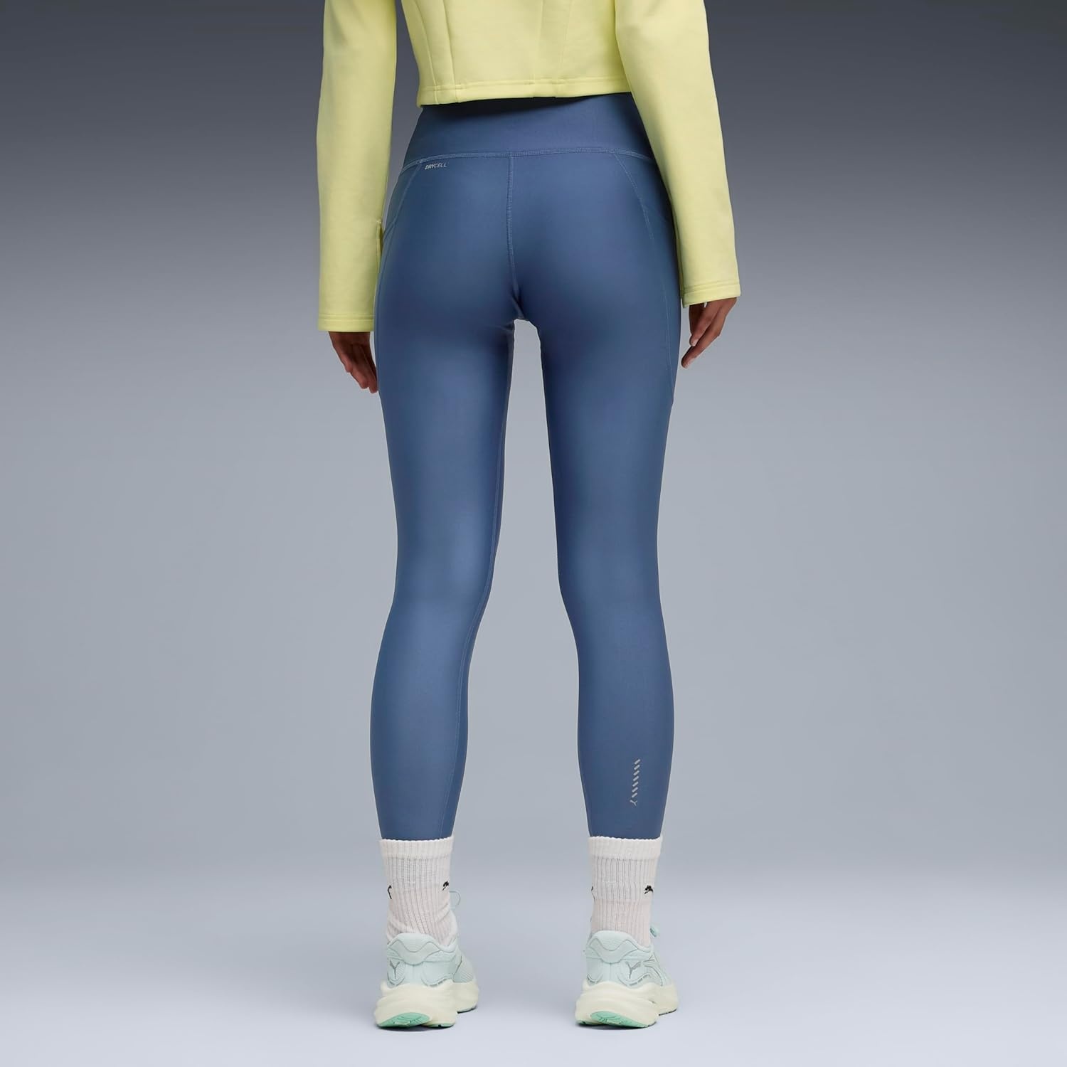 image:imagePUMA Womens Run Favorite Athletic Leggings Running BrownDark Indigo Ah25