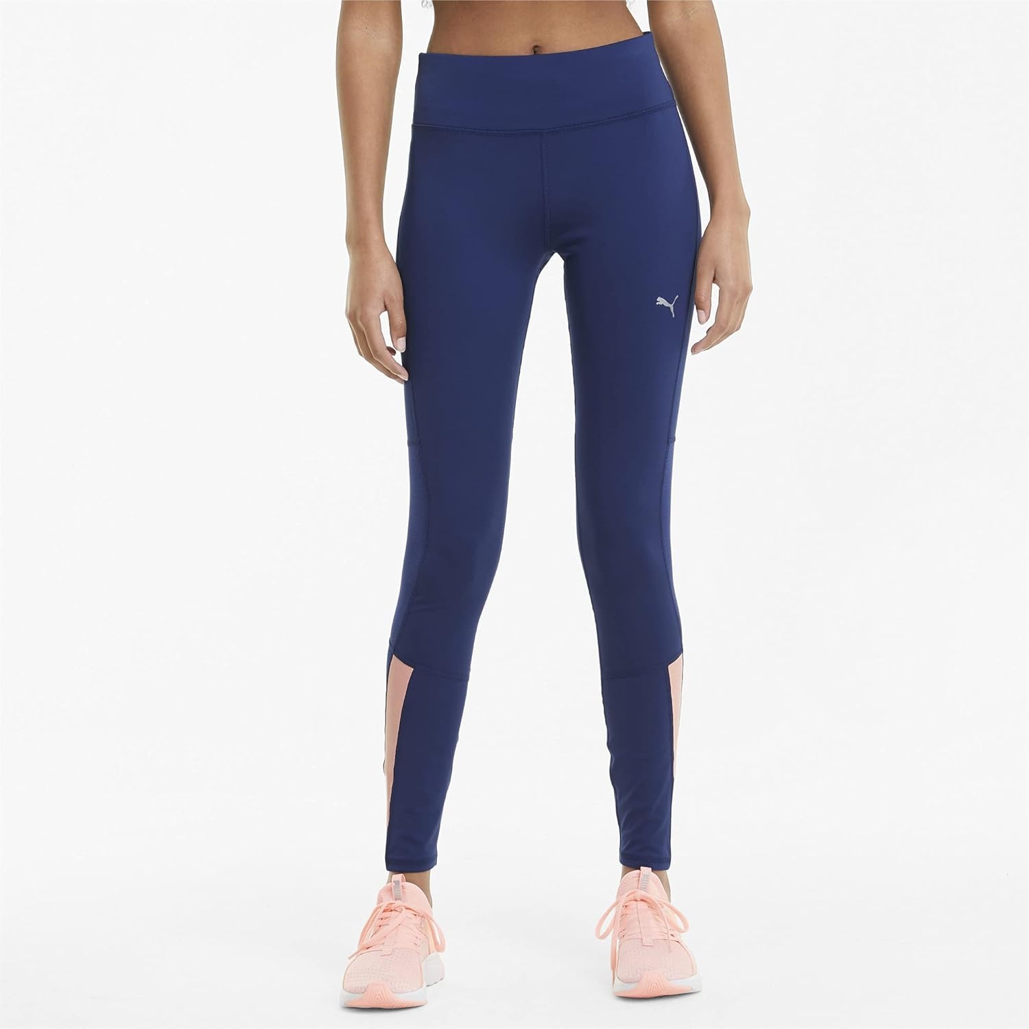 image:imagePUMA Womens Run Favorite Athletic Leggings Running BrownElektro Blue