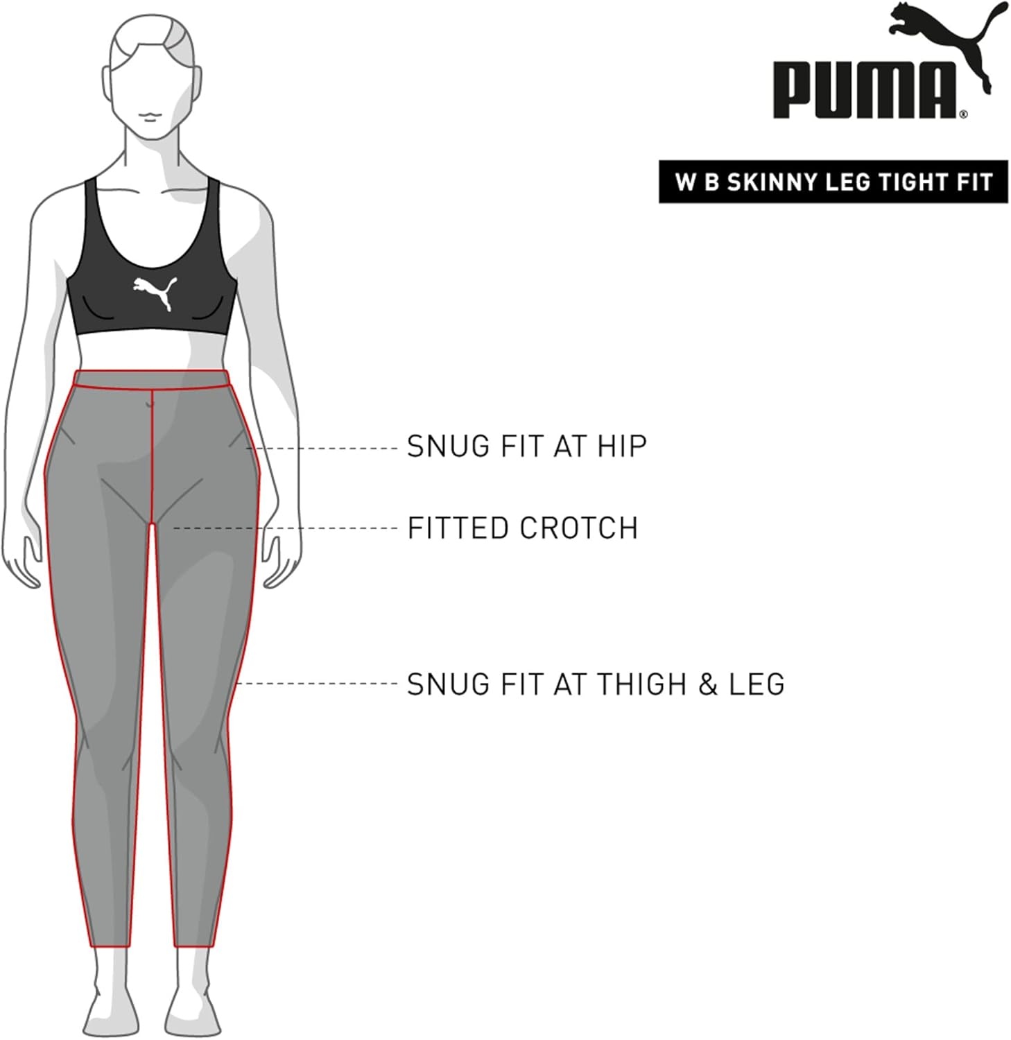 image:imagePUMA Womens Run Favorite Athletic Leggings Running BrownElektro Blue