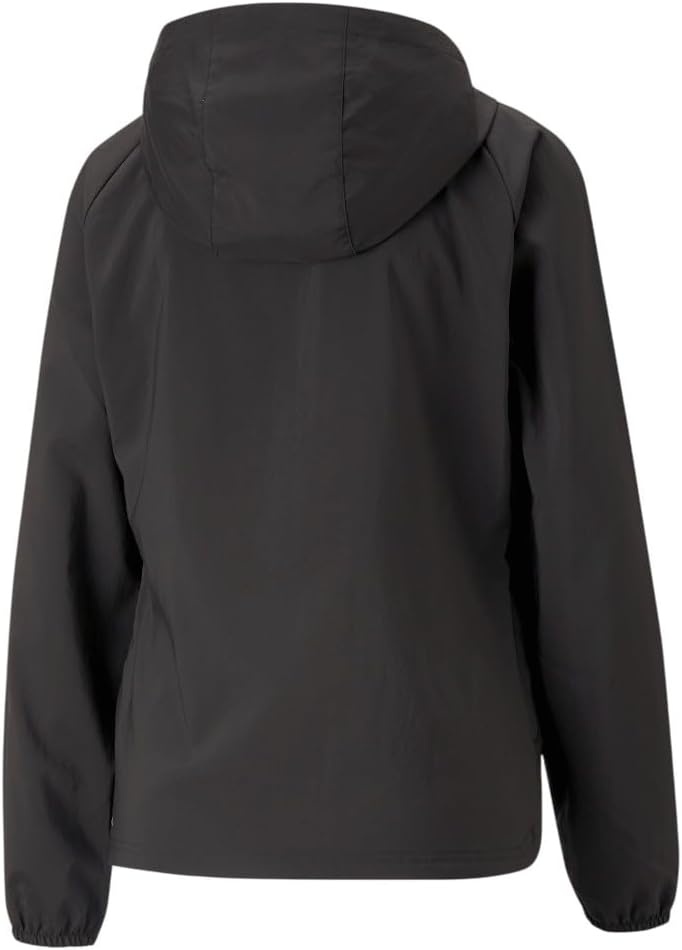image:imagePUMA Womens Run Favorite Hooded Woven Jacket Running Athletic Outerwear BlackPuma Black