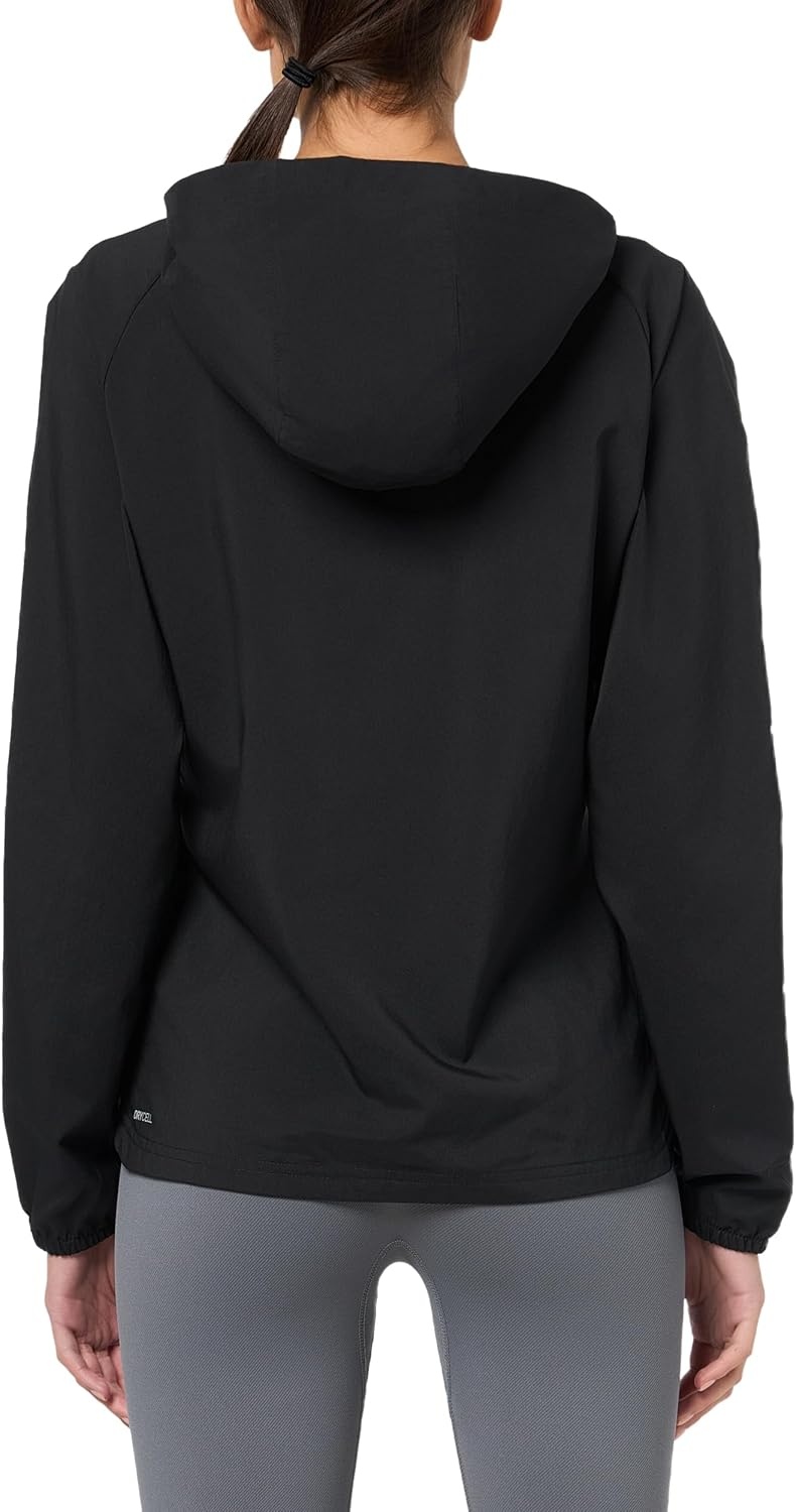 image:imagePUMA Womens Run Favorite Hooded Woven Jacket Running Athletic Outerwear BlackPuma Black