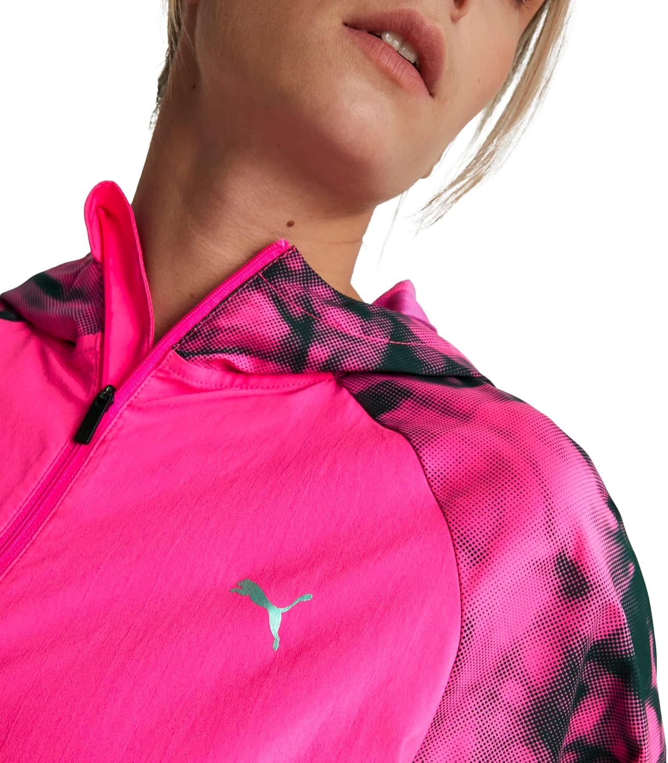 image:imagePUMA Womens Run Favorite Hooded Woven Jacket Running Athletic Outerwear BlackRavishaop