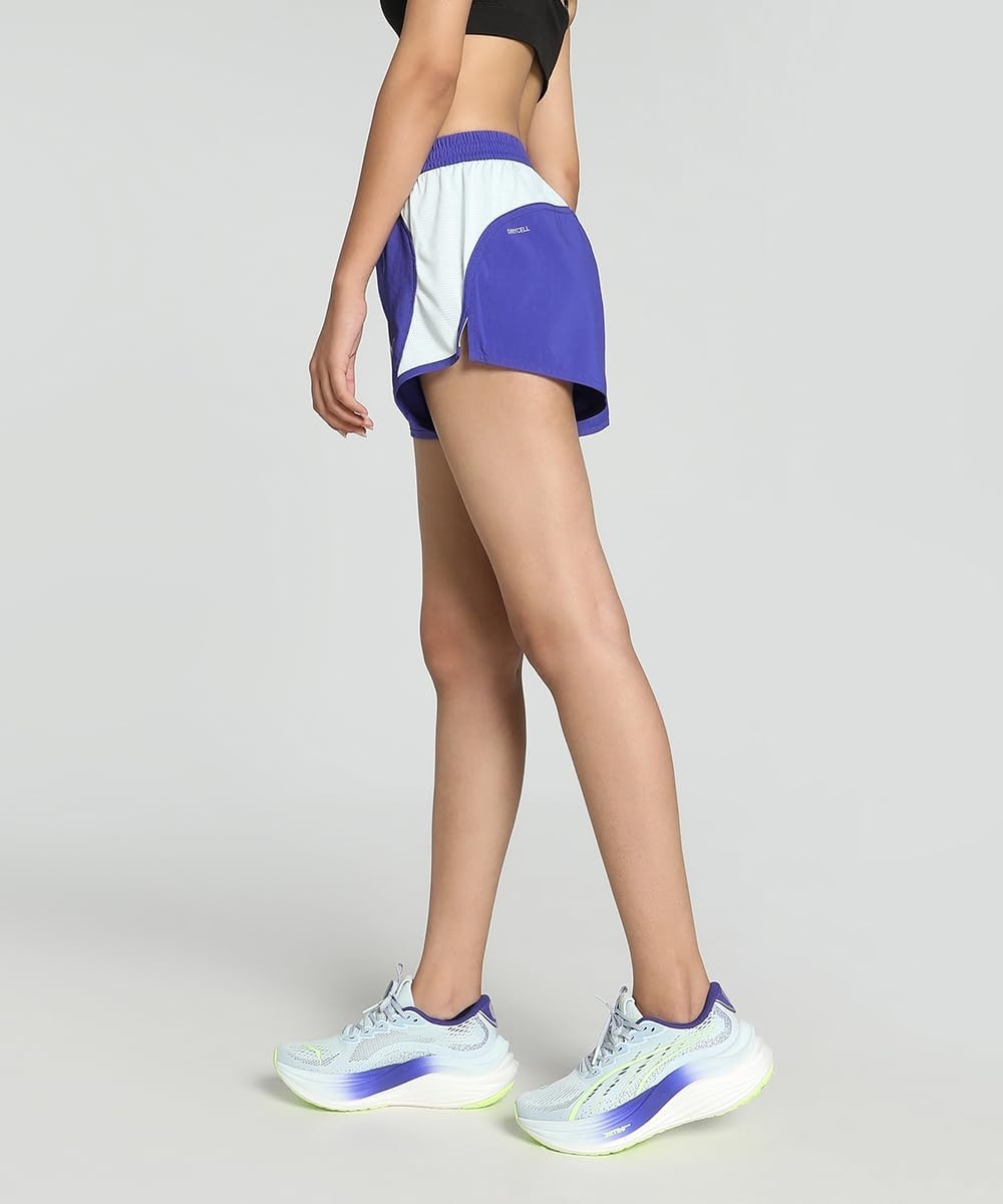 image:imagePUMA Womens Run Favorite Velocity 3 Inch Shorts Running Casual BottomsLapis Lazuli