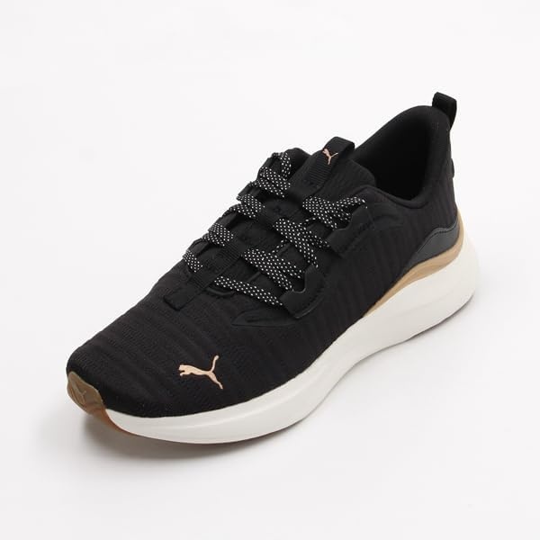 image:imagePUMA Womens Softride Harmony Lace Up Sneakers Shoes Casual Black24 Spring and Summer Colors Dew DropPuma BlackPuma White 04